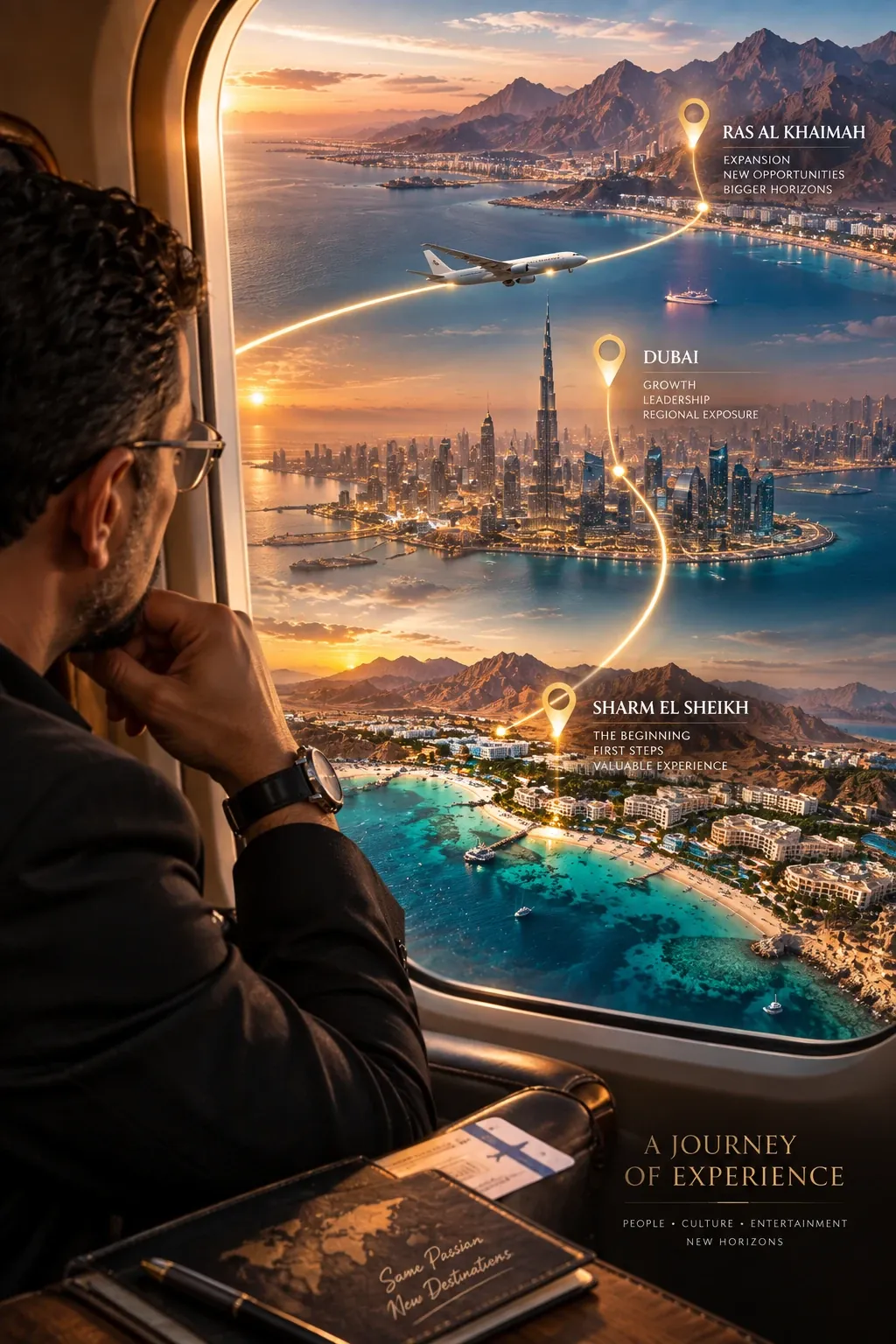 A journey of experience: Sharm El Sheikh, Dubai, Ras Al Khaimah